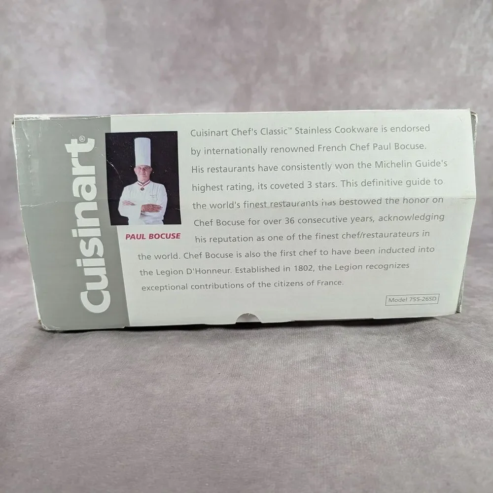 Cuisinart 755-26SD Chef's Classic 5.5 Qt Multi Purpose Pan Stainless Steel New